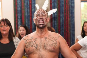 Kunst teambuilding teambulding musik haka ansigt