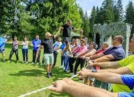 Klassisk team building øvelser firmaaktivitet finale