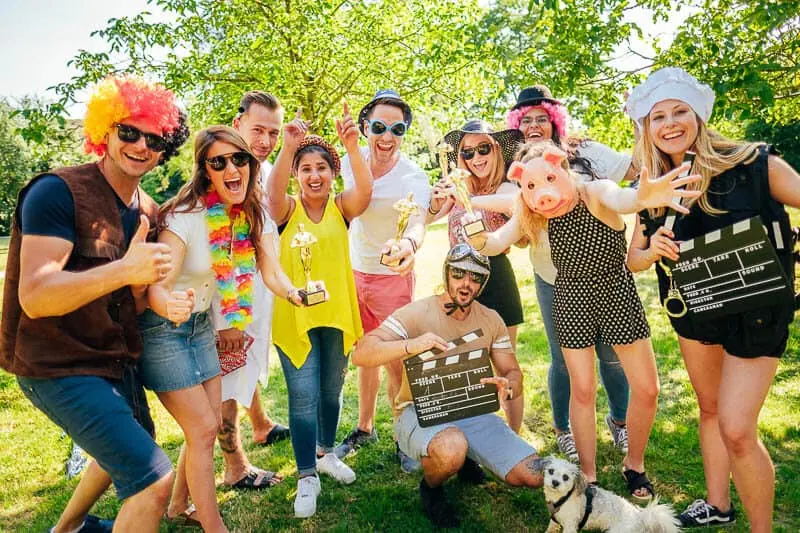 Fimteambuilding værdier