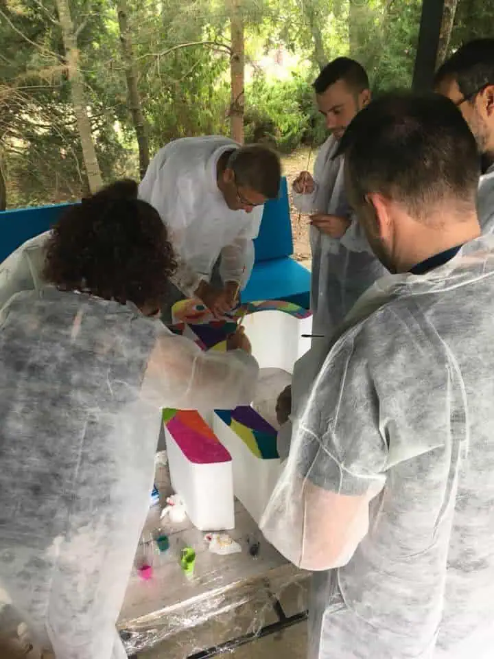 Kunst teambuilding teambulding maling lederskab