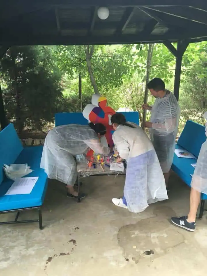 Kunst teambuilding teambulding maling koncentration