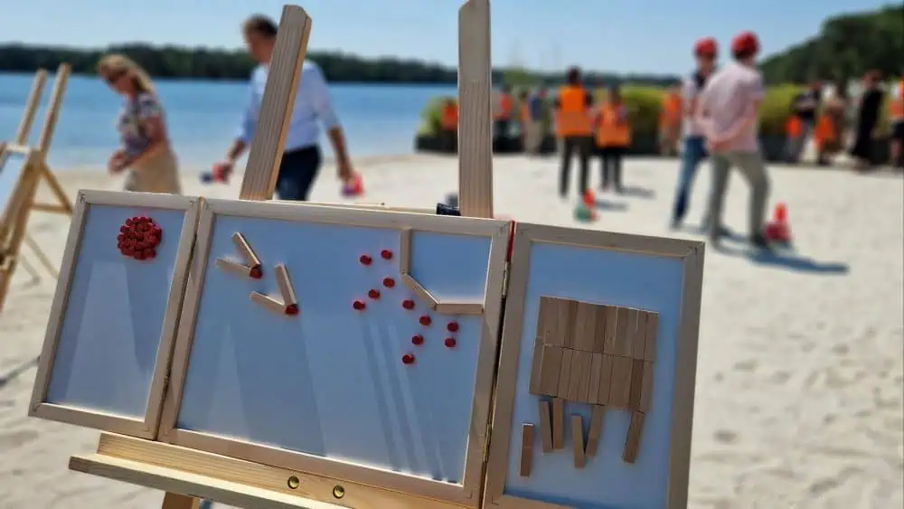 Udendørs teambuilding