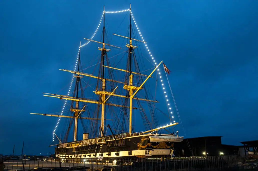 Fregatten Jylland til teambuilding