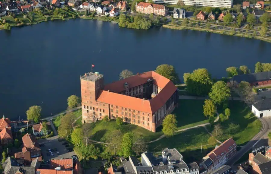 Smukt billed af koldinghus