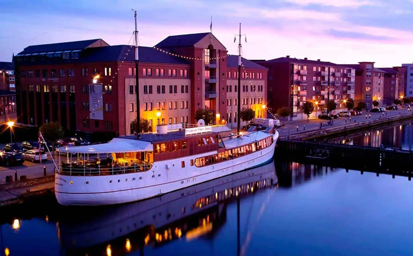 Billed fra Ålborg Havn til teambuilding
