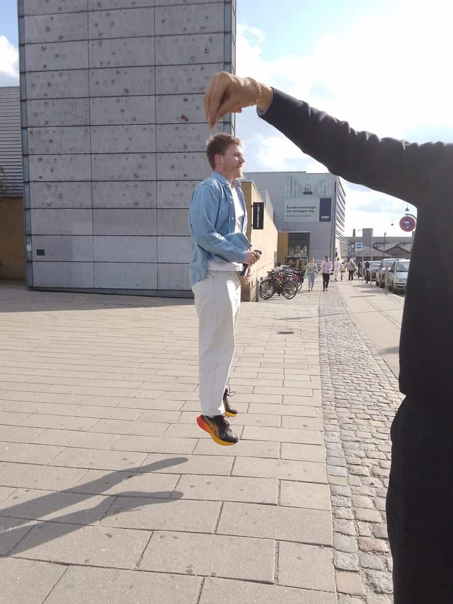 Gps challenge ung mand hopper